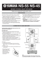 Yamaha NS-45-Owners-Manual 